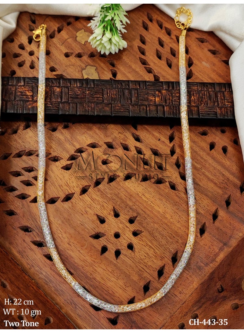 Two-Tone Sleek Chain